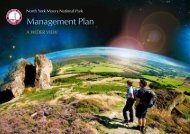 Management Plan - North York Moors National Park
