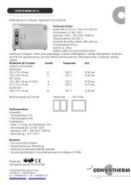 Datenblatt CONVOTHERM AR 12 - apetito