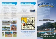 Port Wakefield Caravan Park Brochure (774 kb)