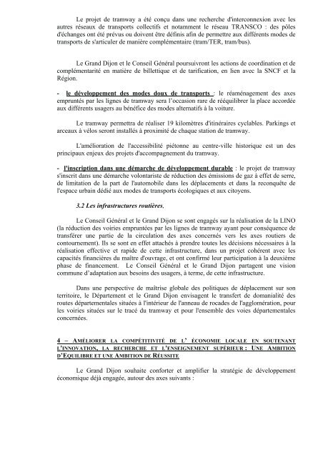 CACO Grand Dijon - Conseil gÃ©nÃ©ral de CÃ´te-d'Or