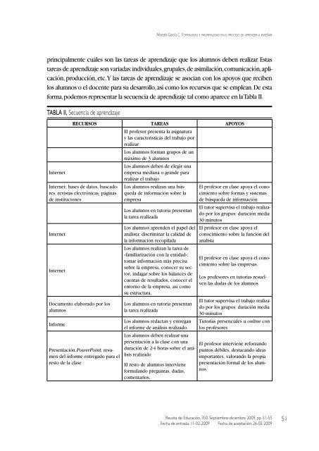 Formalidad e informalidad en el proceso de aprender a enseñar ...