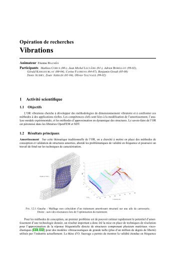 Vibrations