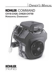 English - Kohler Engines