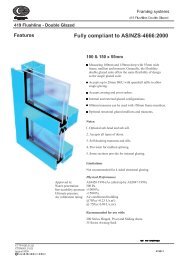 Flushline Double Glazed - Khazma Aluminium Windows & Doors