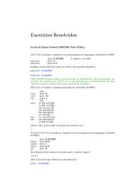 ExercÃcios Resolvidos