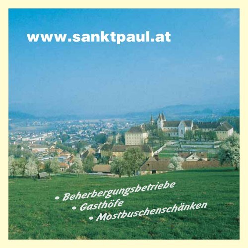 2011 - Marktgemeinde Sankt Paul im Lavanttal