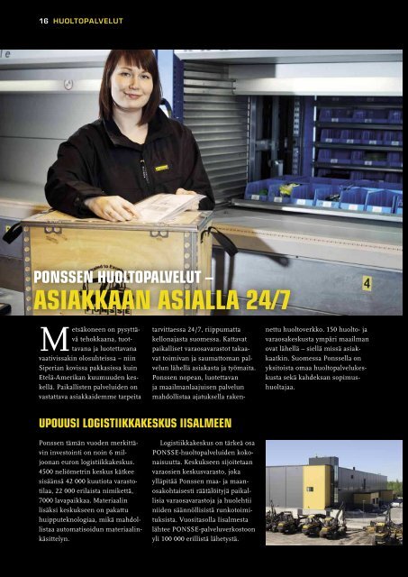 Tuoteuutiset 2013 - Ponsse