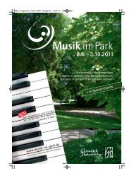 NEU - Musik im Park