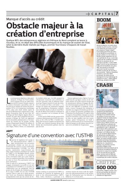Fr-22-06-2013 - Algérie news quotidien national d'information