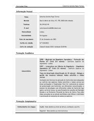 Curriculo PDF - Instituto Superior de Agronomia