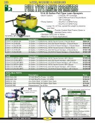 PULL TYPE LAWN SPRAYERS