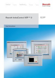 Bosch Rexroth VEP**.2 Project Planning Manual - Womack Machine ...