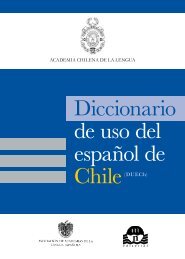 Diccionario de uso del español de - Instituto de Chile