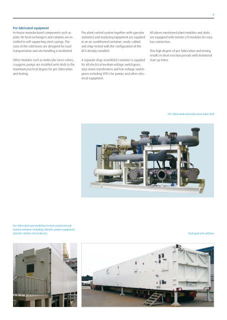 PACKAGED Air Separation Plants - Linde-India