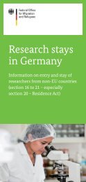 Flyer Research Stays in Germany - ZUV