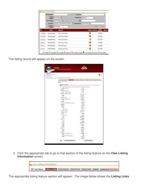 Creating a Greensheet - Keller Williams Realty