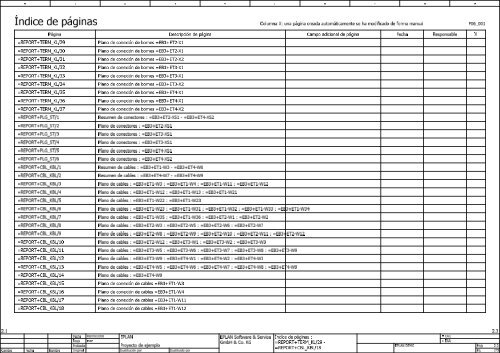 Ejemplo de proyecto elÃ©ctrico, realizado con ePLAN.