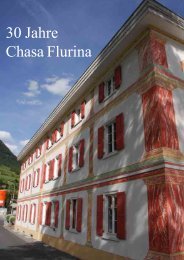 30 Jahre Chasa Flurina