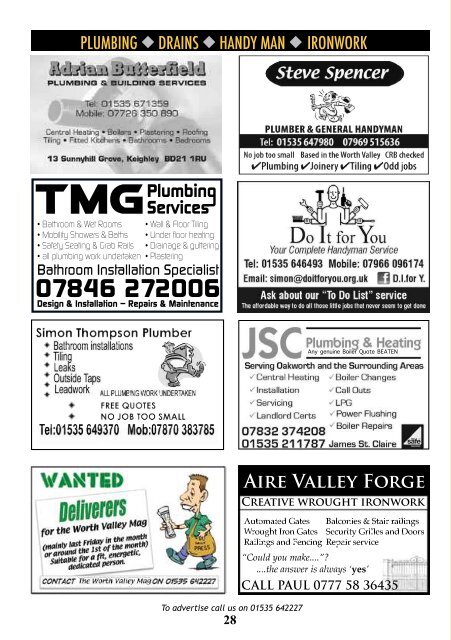 WORTH VALLEY MAG - Worth & Aire Valley Mag