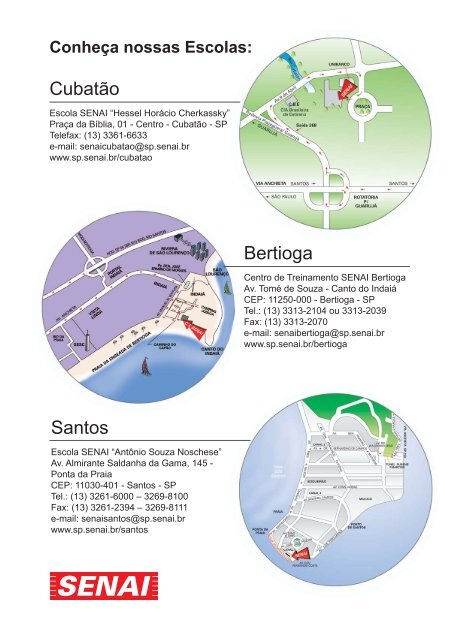 Informativo de Cursos 2012 - Senai