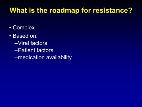Do We Need A Roadmap or GPS?, Dr. Robert Gish - Hepatitis B ...