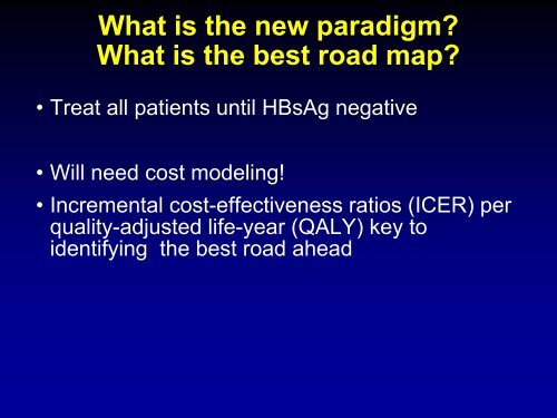 Do We Need A Roadmap or GPS?, Dr. Robert Gish - Hepatitis B ...