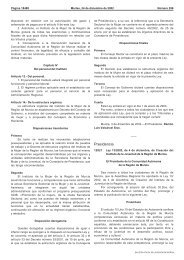 Presidencia - Comunidad Autónoma de la Región de Murcia