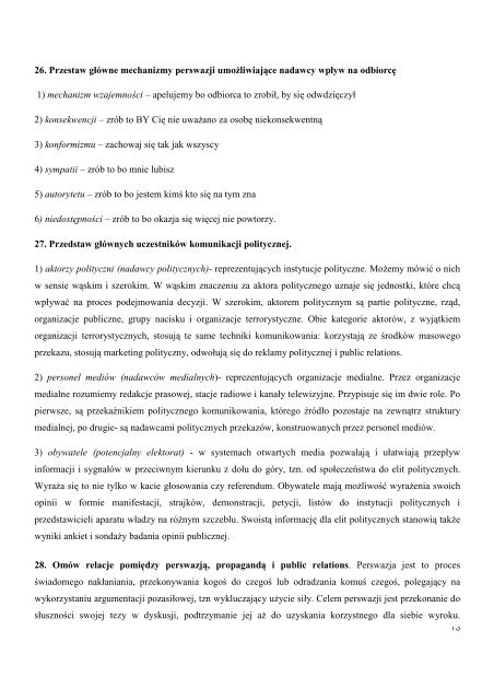 komunikowanie społeczne