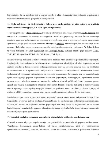 komunikowanie społeczne