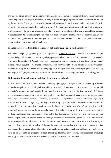komunikowanie społeczne
