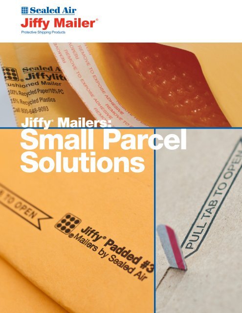 JiffyÂ® Mailers: - Protective Packaging from Sealed Air