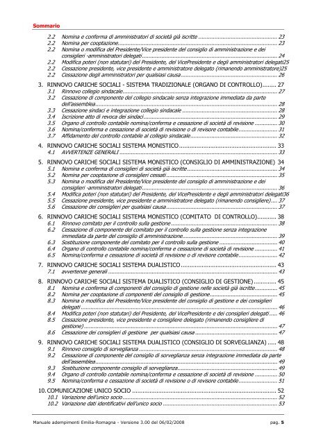 MANUALE ADEMPIMENTI REGISTRO IMPRESE - Camera di ...