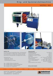 MOTROL® 800 Ring- und Spulenwickelmaschine