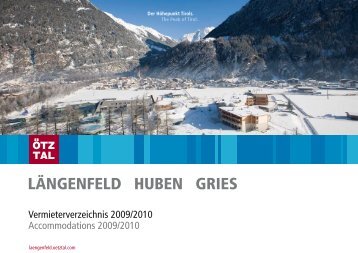 LÄNGENFELD HUBEN GRIES - Sölden