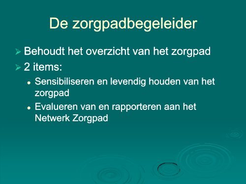 Het Zorgpad Dementie - Dementie.be