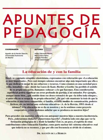 Apuntes de PedagogÃ­a - Colegio de Doctores y Licenciados