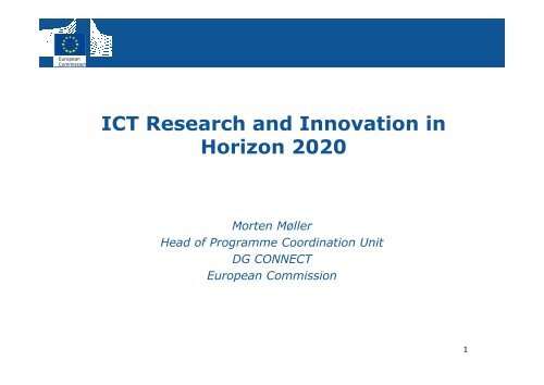 ICT in Horizon 2020 - Seventh EU Framework Programme Ireland