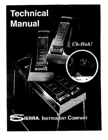 Sierra Technical Manual â¢ Page 3 - Carter Steel Guitars