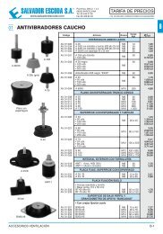 Accesorios Ventilación - Salvador Escoda SA