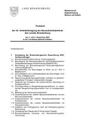 Protokoll der 43. Amtsleitertagung