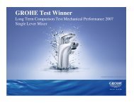 single lever test 2007 - GROHE