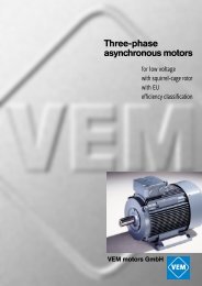 Three-phase asynchronous motors - Servorecambios