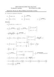 SEGUNDO EXAMEN DE CÃLCULO Evaluación continua 28 de ...