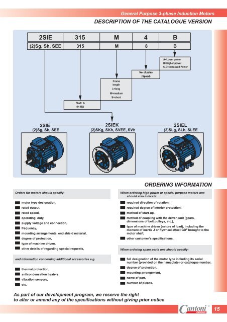 Product Catalogue - Cantoni Group