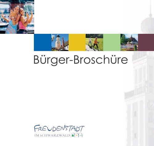 Buergerbroschuere.pdf - Ferien in Freudenstadt