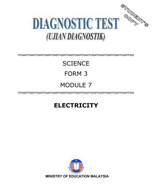 Science Form 3 Module 7 Electricity
