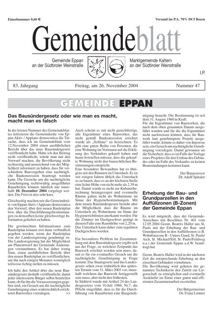 Gemeindeblatt Nr. 47 (5,70MB) (0 bytes)