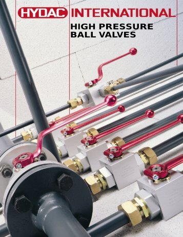 High Pressure Ball Valves - Airline Hydraulics