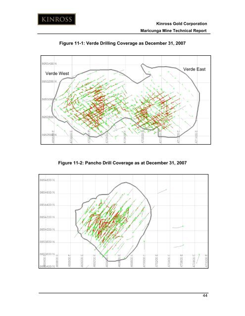 Technical Report for the Maricunga Gold Mine - Kinross Gold