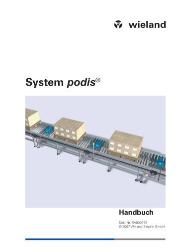 Systemhandbuch podis - Wieland Electric